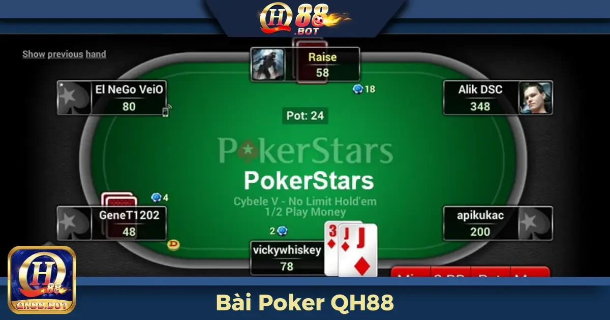 Bài Poker QH88 – Cân Não Đỉnh Cao Với Phần Thưởng Khủng 2 Poker QH88 Là Gì? Tìm Hiểu Luật Chơi Từng Bước