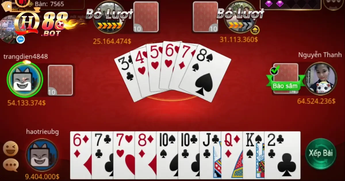Bài Sâm Lốc QH88 – Game Tốc Độ Với Giao Diện Độc Đáo 3 Các Quy Tắc Cơ Bản