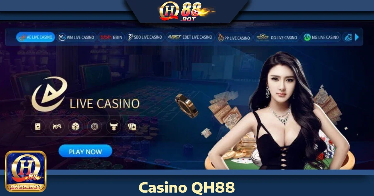 CASINO 3 Các trò chơi nổi bật tại Casino QH88