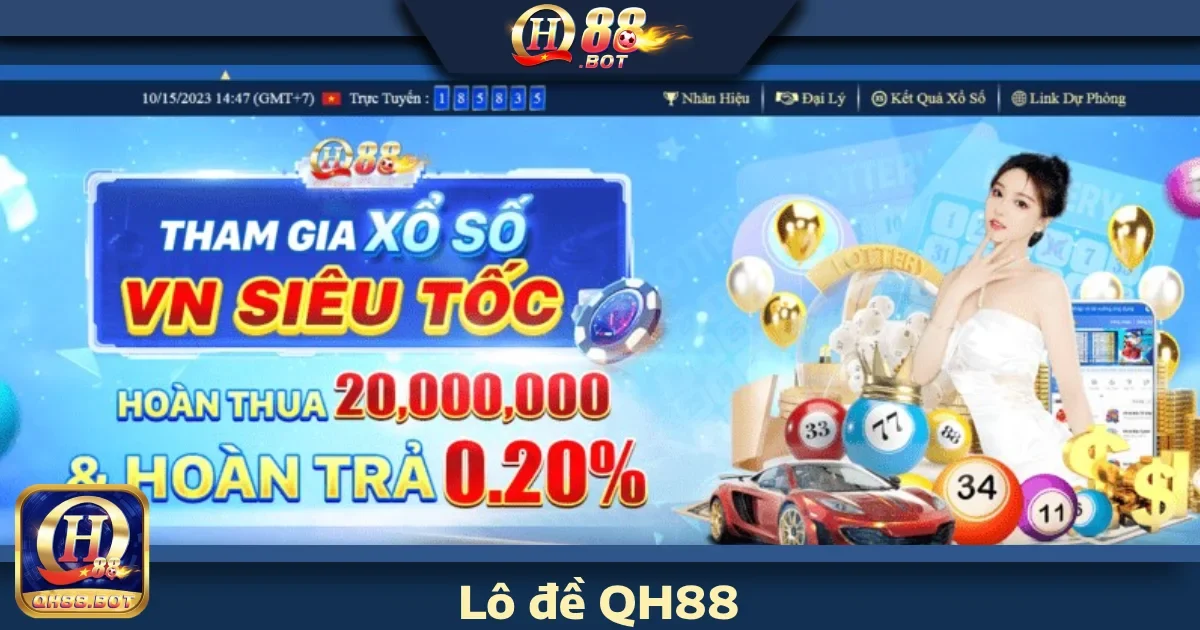 XỔ SỐ 3 Các loại cược nổi bật tại Lô đề QH88