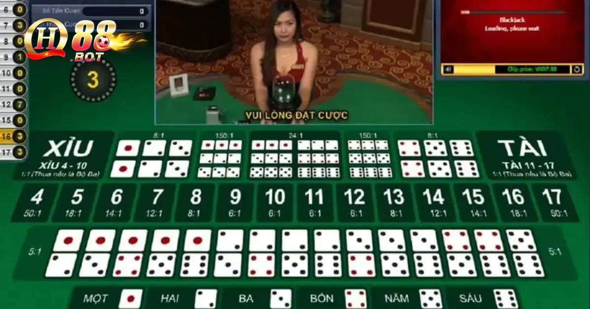 Sicbo QH88 – Game Xúc Xắc Hấp Dẫn Với Giao Diện Độc Đáo 3 Các loại cược trong Sicbo QH88