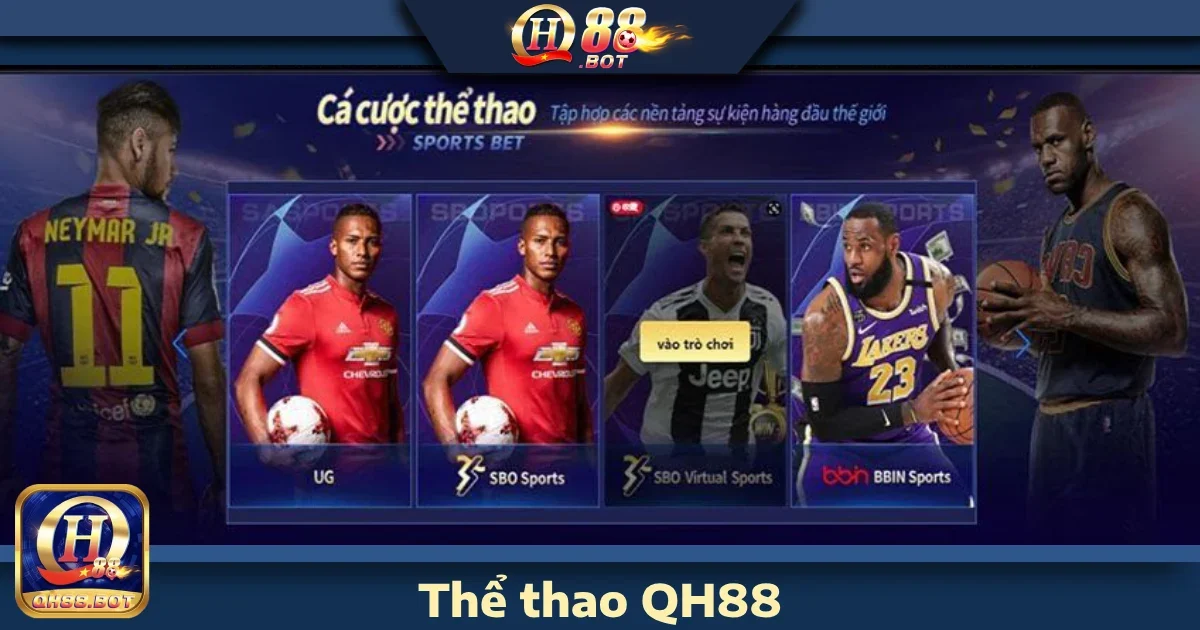 THỂ THAO 1 Thể thao QH88 – Vì sao bạn nên tham gia?